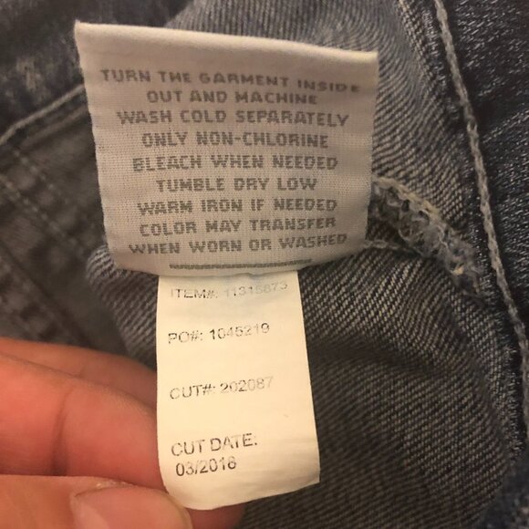 TORRID Jean Jacket Women's Size 3XL Blue Denim Round Neckline Pockets - Picture 7 of 10